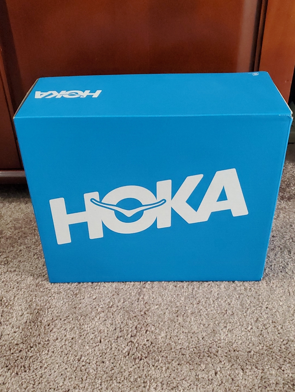 BRAND NEW!  NEVER WORN!! HOKA Light Pastel Blue/Light Purple Running Shoes